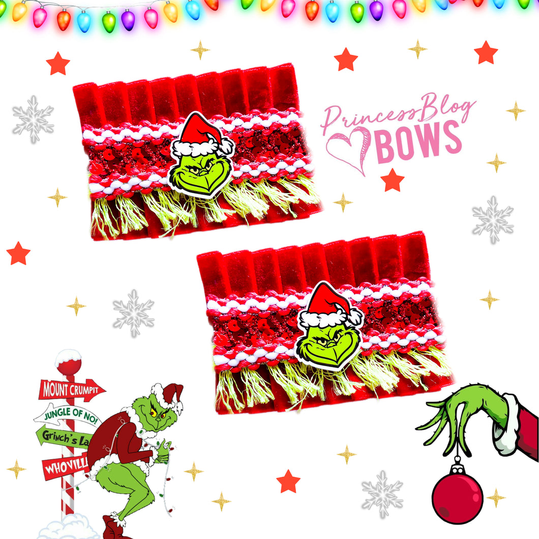 Grinch cuffs