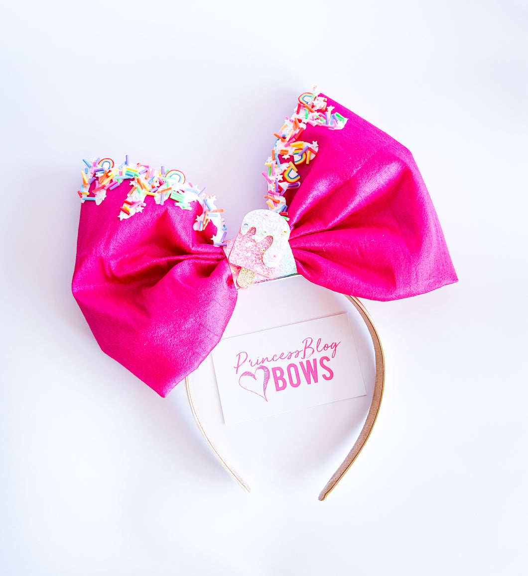 Ice cream bow