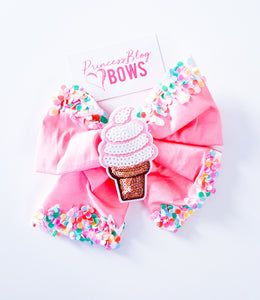 Ice cream bow