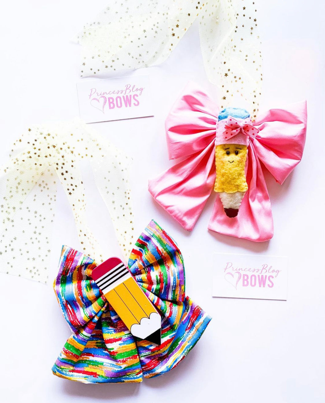 School Bow Necklaces