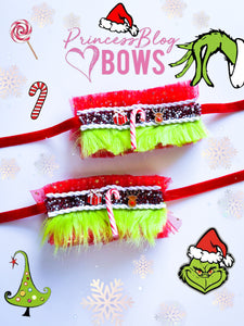 Grinch cuffs