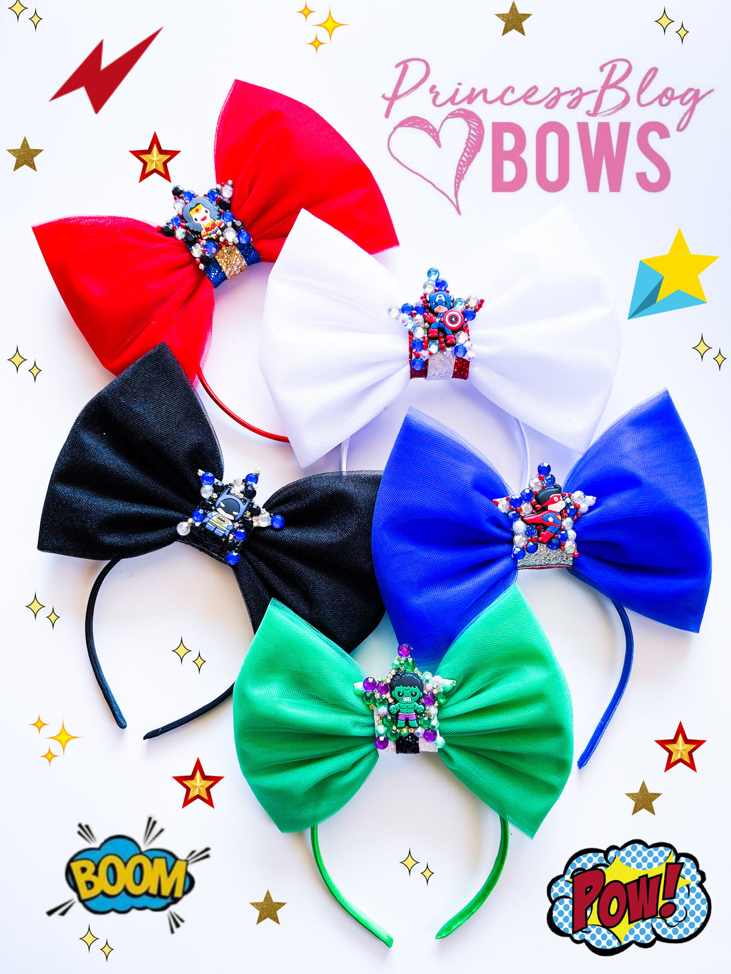 Super Hero Bows