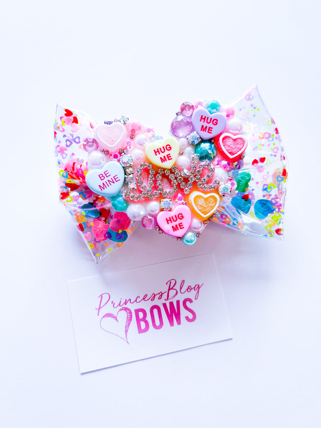 Confetti candy bow