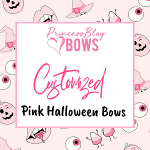 Customized pink Halloween