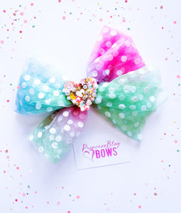 Easter messy bow