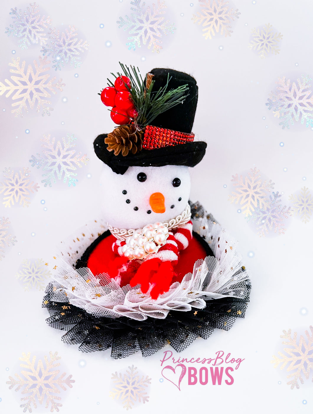 Snowman Fascinator