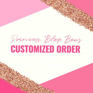 Customized order