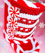 Load image into Gallery viewer, large Candy Cane Nutcracker
