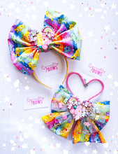 Load image into Gallery viewer, Care sweet Bears Bow necklace
