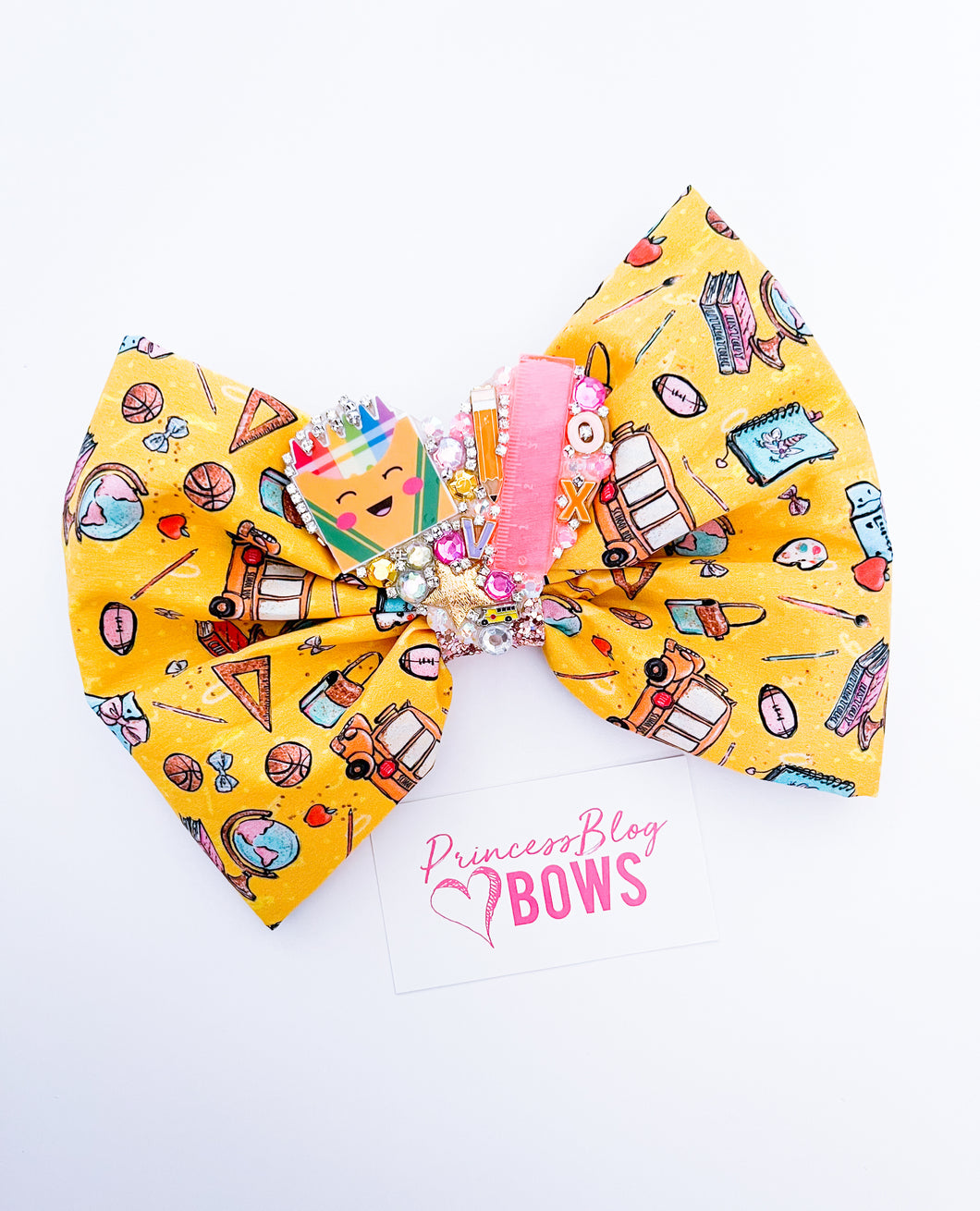 Yellow School bow