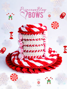 Candy Canes Fascinator