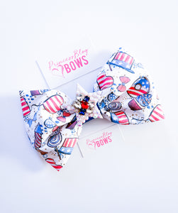 Patriotic bow