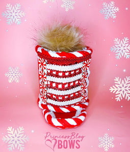 large Candy Cane Nutcracker